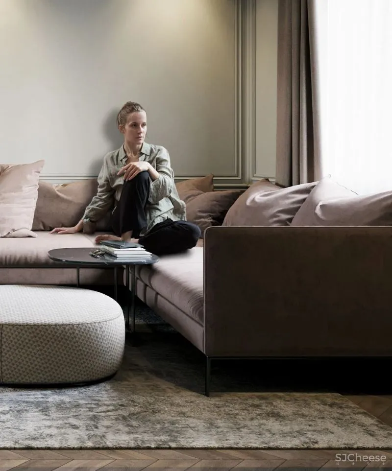 高级灰的现代极欧,才是真正的简约而不简单!