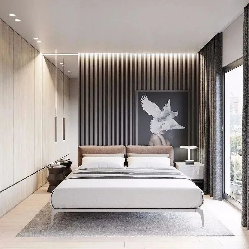 安静享受生活,88㎡公寓的舒适恰到好处!