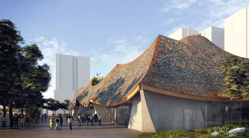 曾师从扎哈,他打造的治愈系山顶度假屋是神仙住的地方