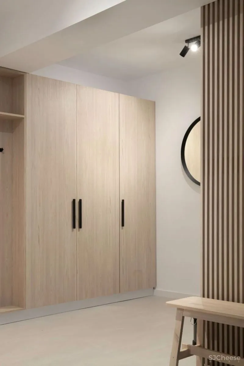 88㎡两居室,木元素用得好,恰到好处的精致