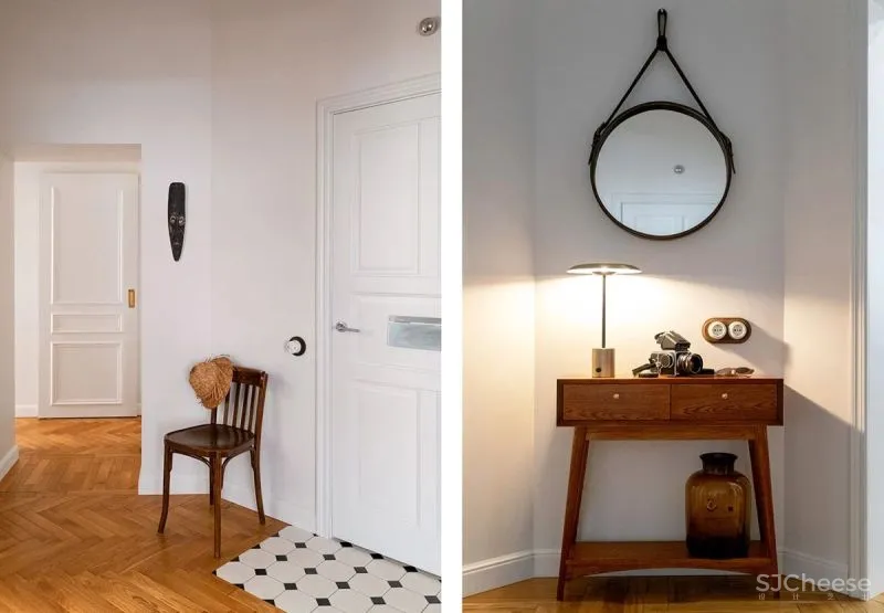 73.6平米的家中,在打造一场二十世纪中期的派对,复古又迷人