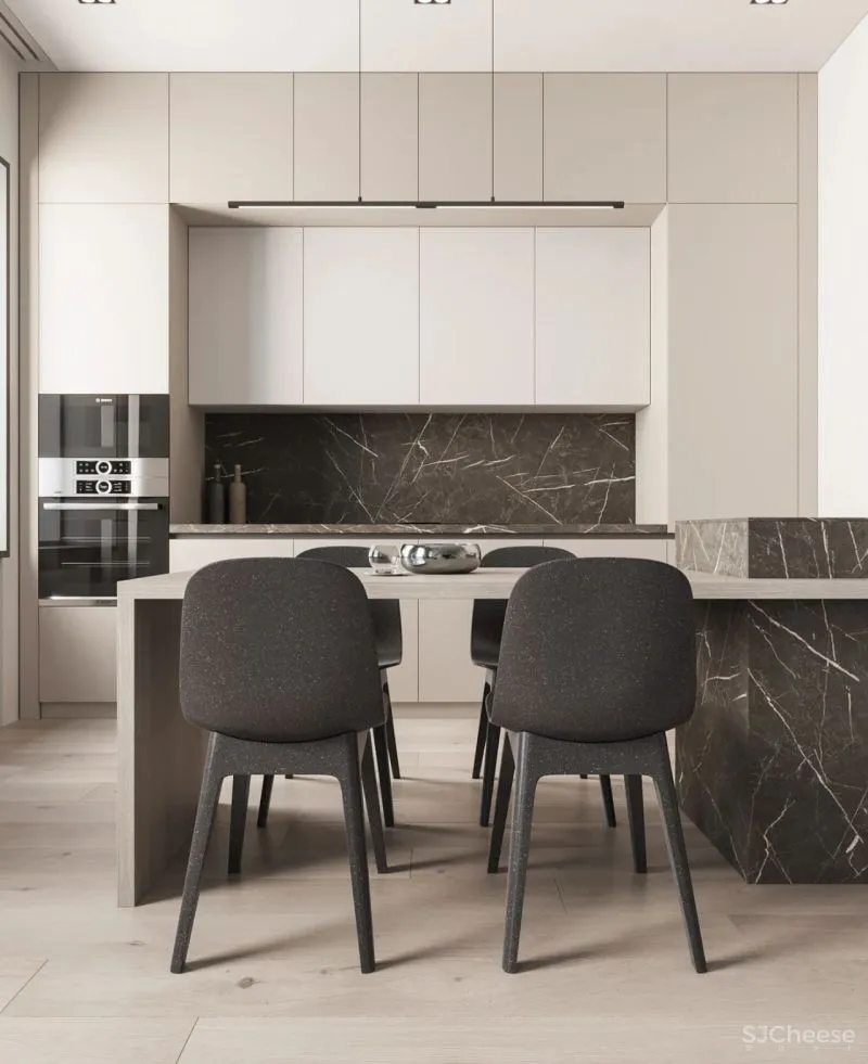 92㎡二居室，进门就是衣帽间，这样布局更实用！