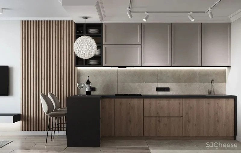 67㎡两居室，三口之家的温馨美宅！