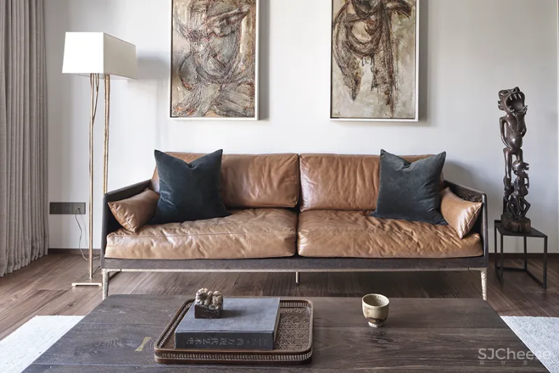 大士设计 • 墨韵西溪|中西合璧的家,“色香味”的人文建筑表达