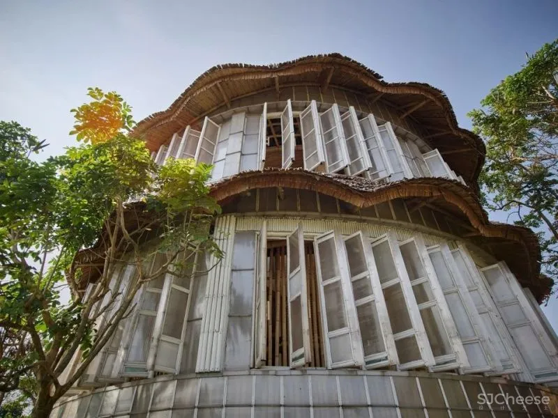 新作 将竹艺融入矩形柱网空间 Piyandeling社区 RAW Architecture