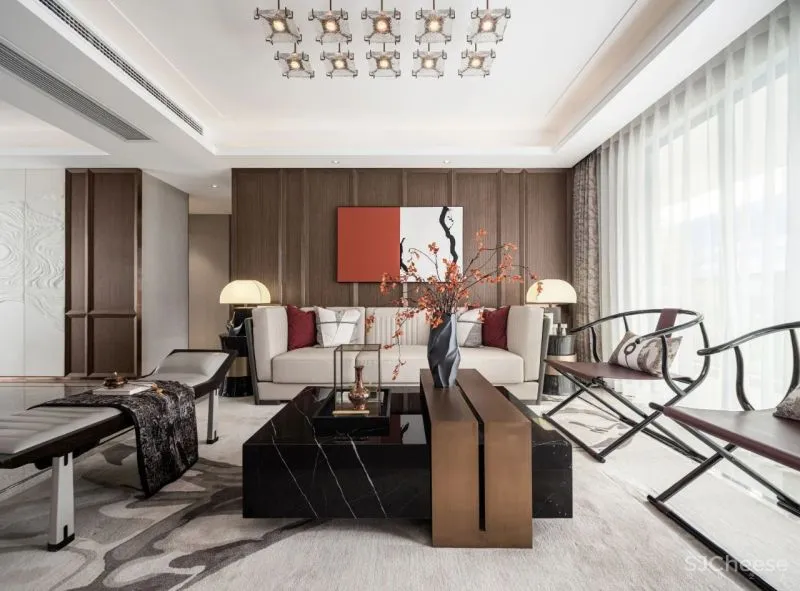 EH DESIGN 空间 缤纷生活、斑斓艺术 —— 金地金茂九峯府样板间4套