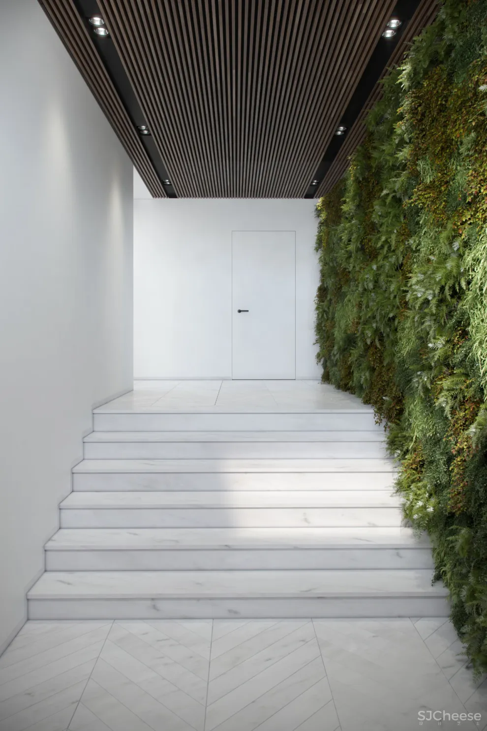 外墙个性内装简单的精装公寓，简约自然才是未来趋势