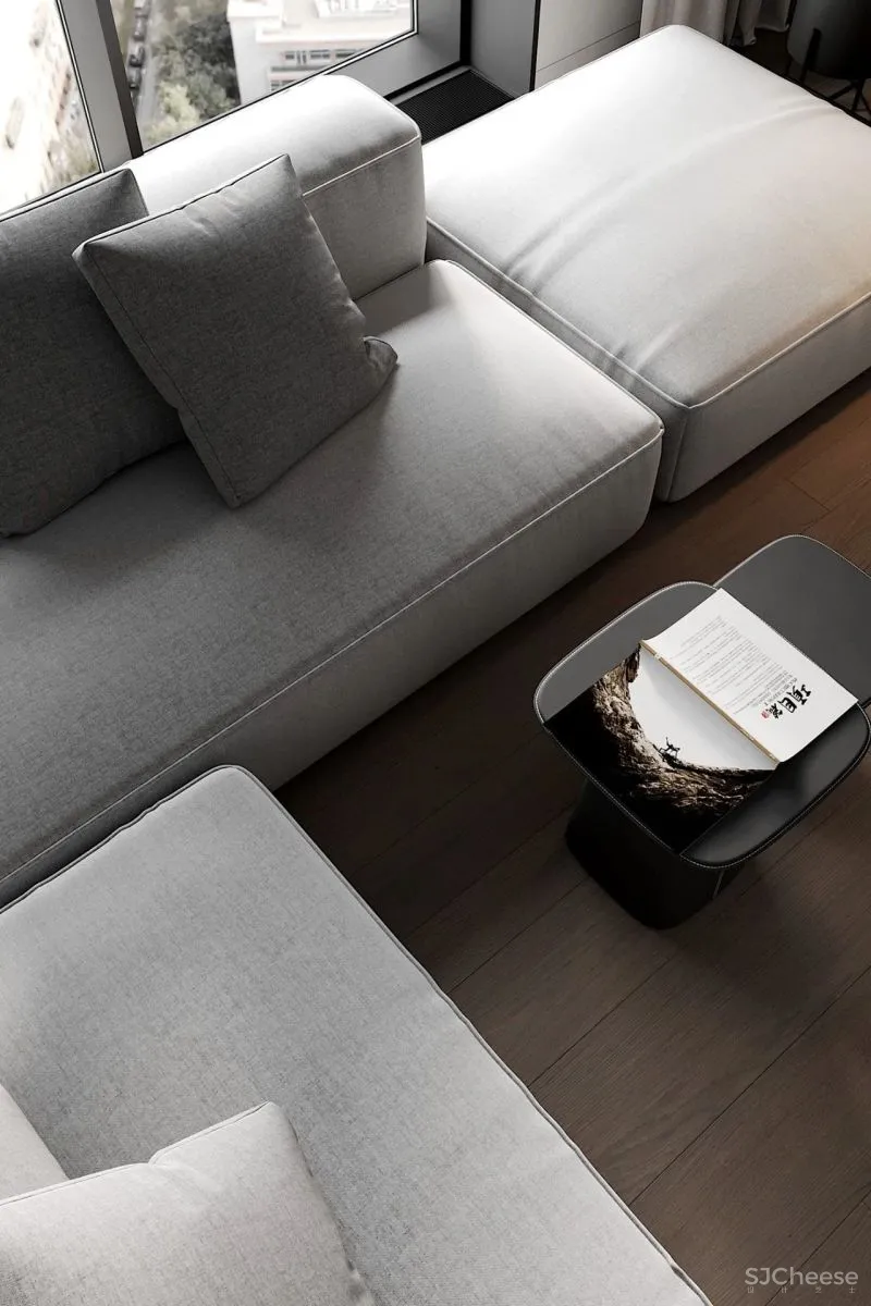 最纯粹的简约灰设计!