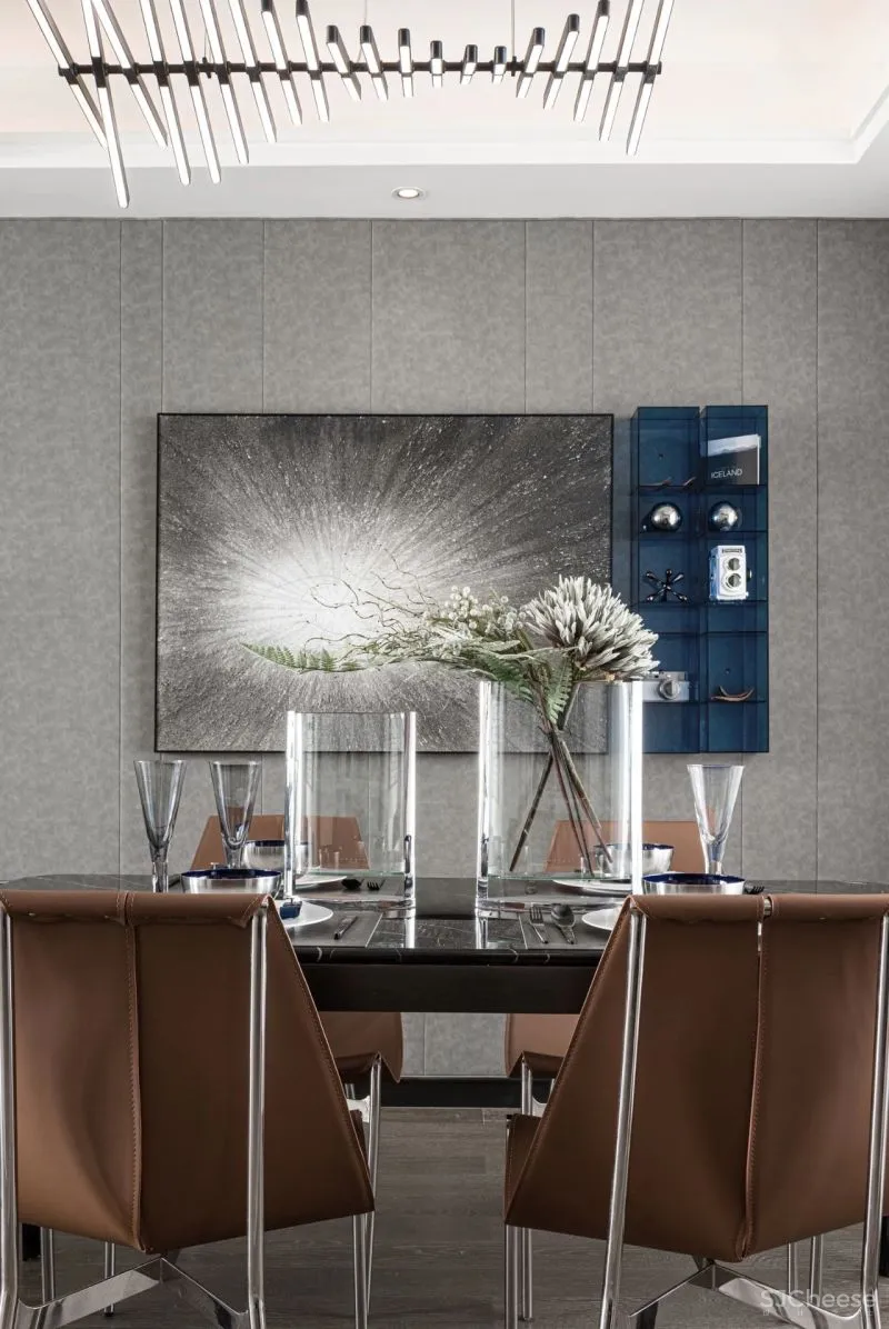 EH DESIGN 空间 缤纷生活、斑斓艺术 —— 金地金茂九峯府样板间4套