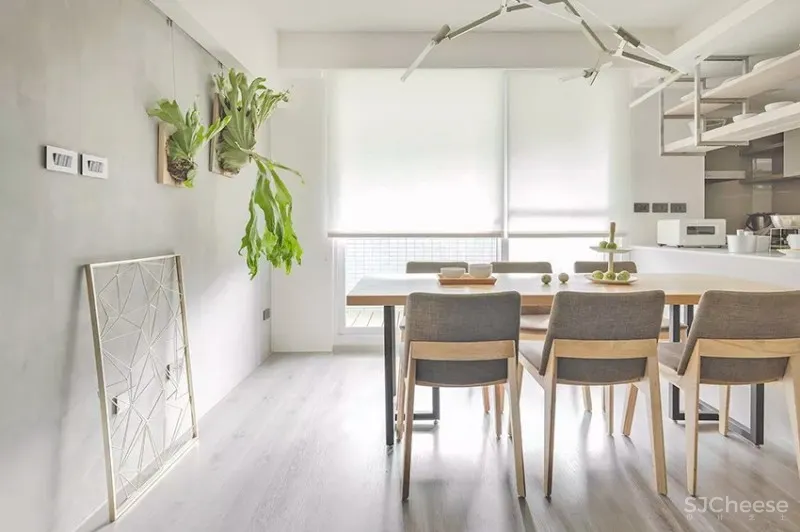 自然原色,清新北欧风亲子宅