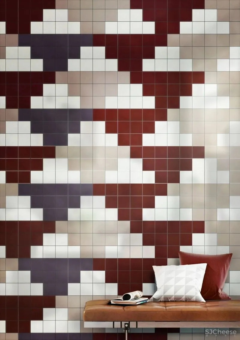 有颜有趣的瓷砖铺贴创意!