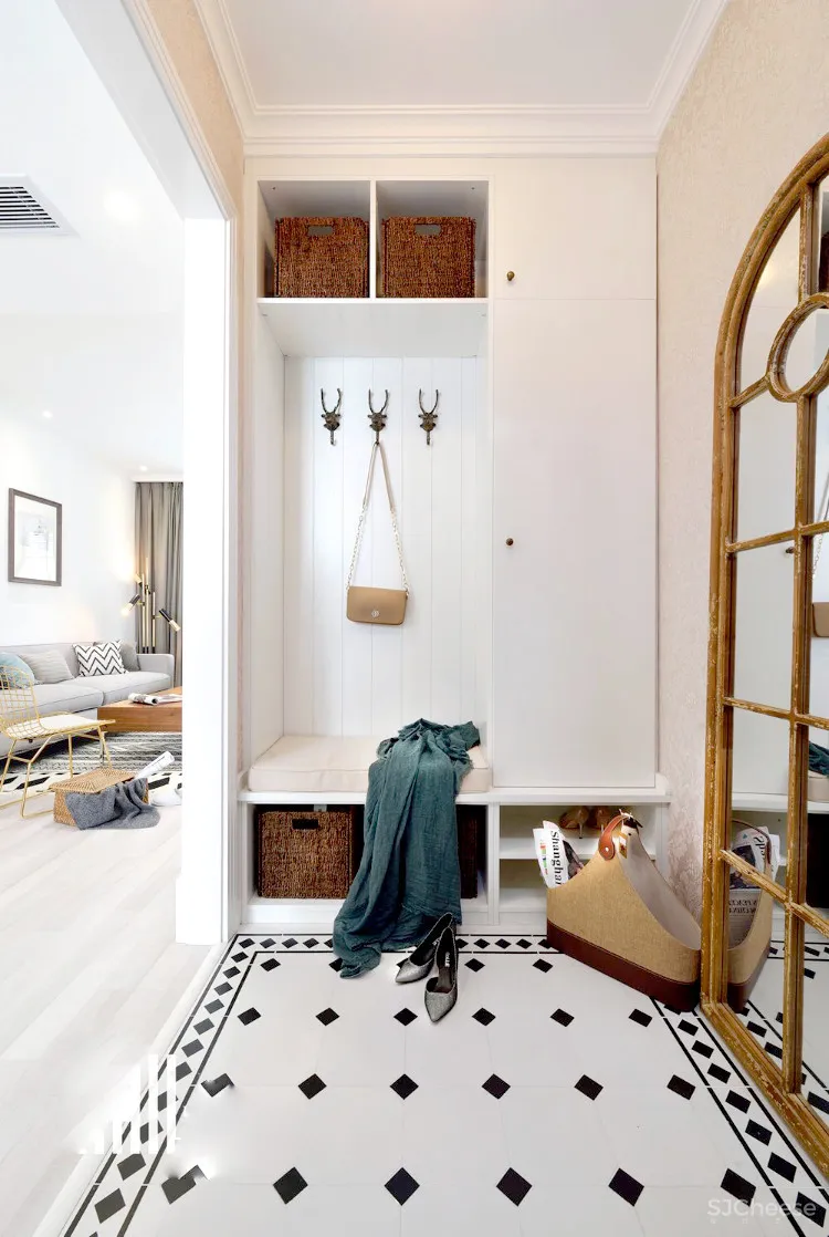 迷死人的玄关设计, 榨干最后1㎡