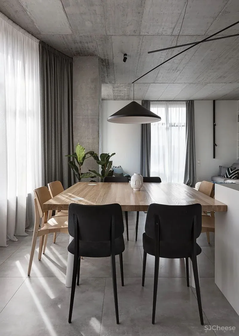 水泥灰 原木,不拘一格的美!