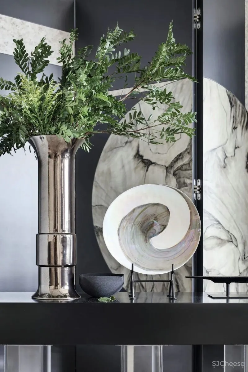 梁志天作品:万科安品园舍别墅,文雅和畅的当代写意 !