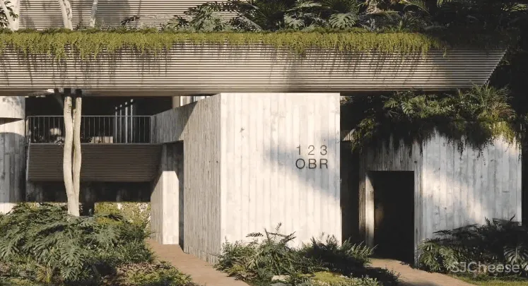 一层一户的大平层,用线条勾勒简约美