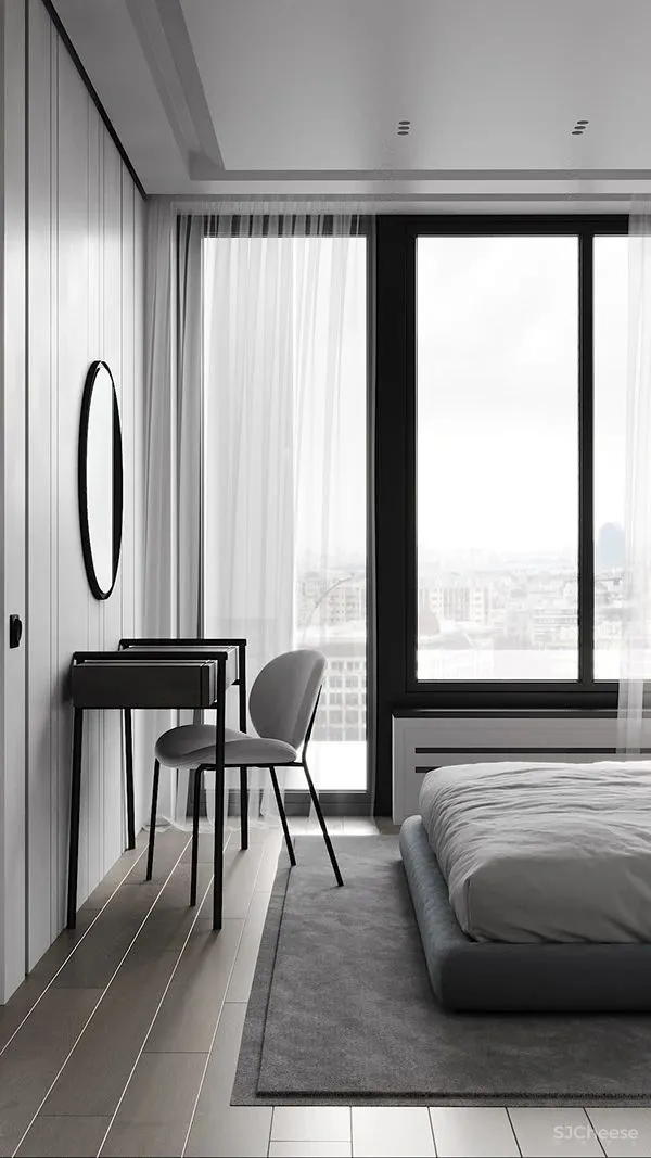 黑白灰,禁欲系的高冷风!