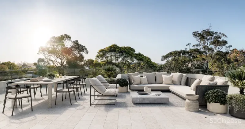 每套户型都不同的住宅楼,不一样设计一样的简洁美