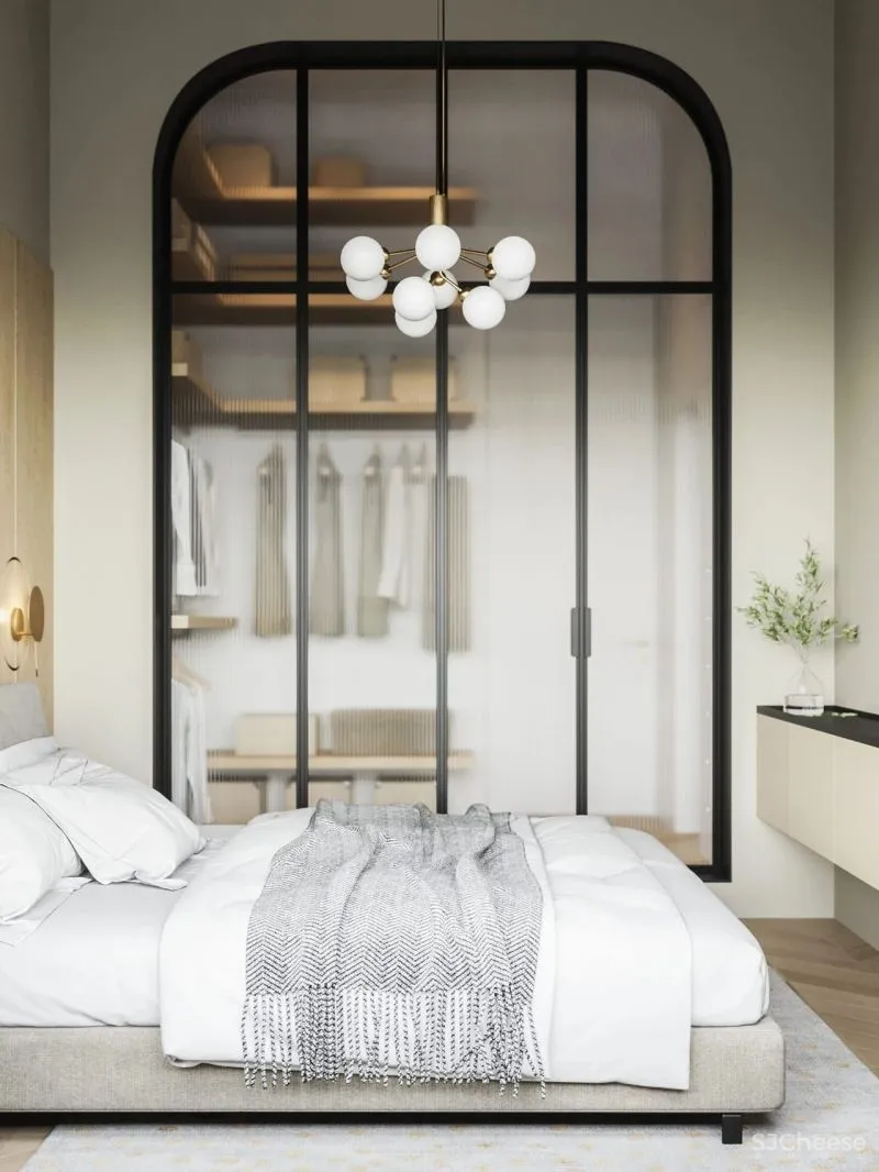 90.2㎡二居室,清新典雅,一种精致的生活姿态!