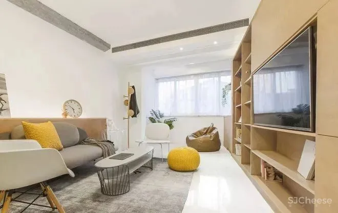 他把48㎡房子旋转了10°,实用功能应有尽有,简直是完美逆袭!