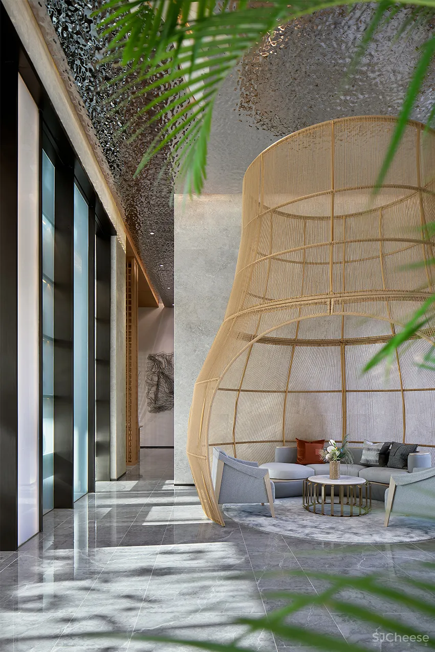 董蕾：2230㎡售楼处设计，艺术气质源于自然！