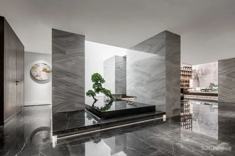 WJID.维几设计 重庆「融创·长乐雅颂」850㎡别墅样板间