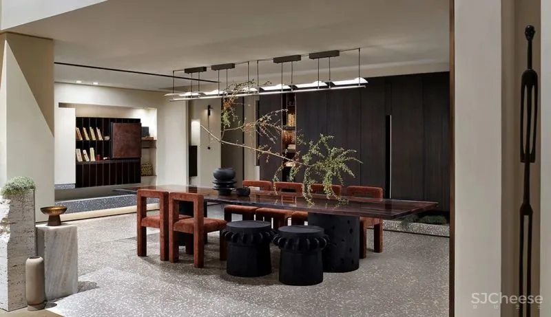 新作|布鲁盟设计 630㎡ 顶级艺术合院,自在与安静的完美演绎