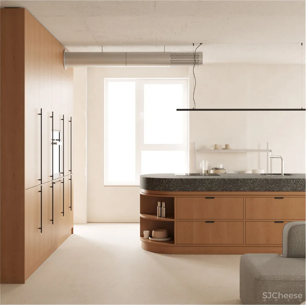 82㎡ 一室一厅一卫,空间这样布局简约又灵动