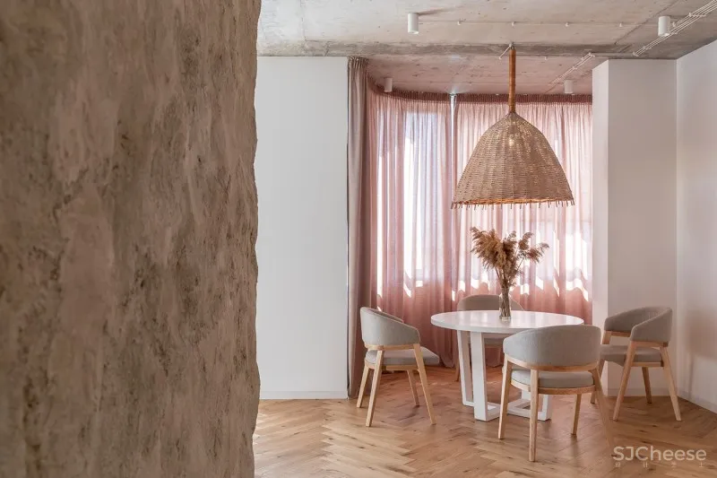 乡村公寓,原始和现代的经典碰撞