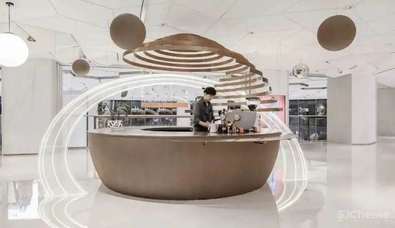 商业空间:肉桂咖啡,咖啡和设计都很有想法 图盈拓新