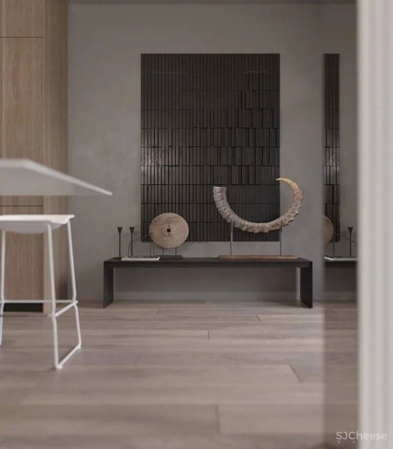 现代简约:轻中性色调,简单留白!