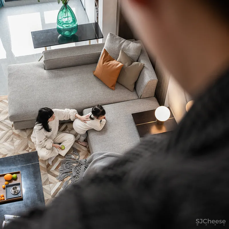 典故空间设计 • 炜岸城|家,流光溢彩地交融与亲密