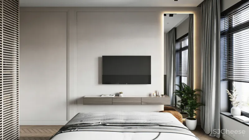 87㎡ 一室户,隐藏式灯光这样用,高级又显质感