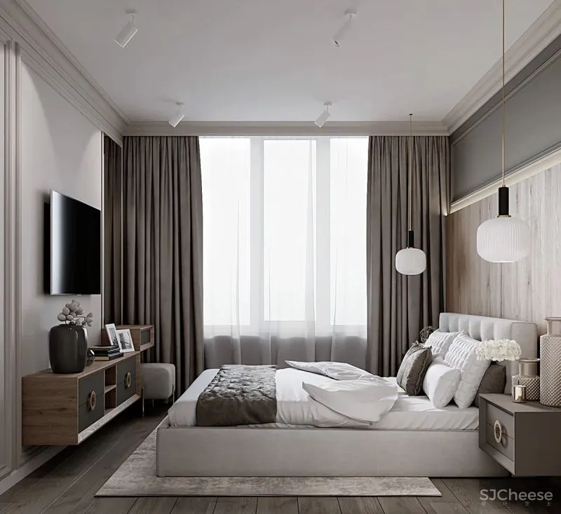 67㎡两居室，三口之家的温馨美宅！