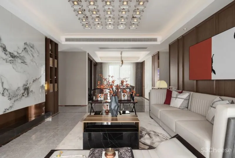 EH DESIGN 空间 缤纷生活、斑斓艺术 —— 金地金茂九峯府样板间4套