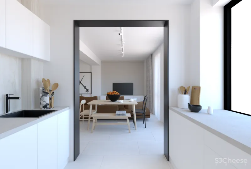 88㎡两居室,木元素用得好,恰到好处的精致