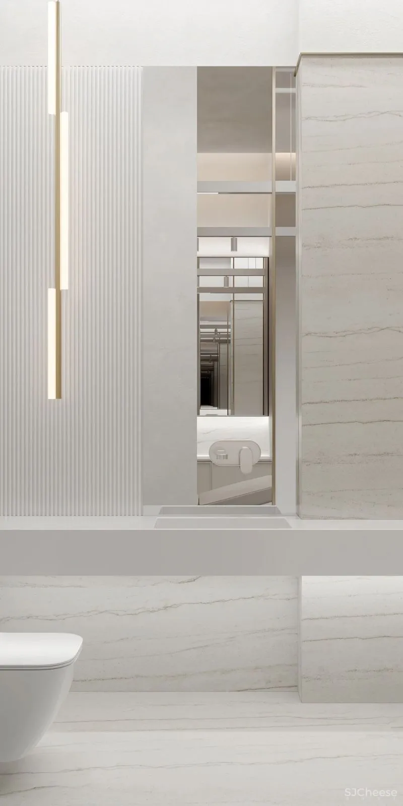 金色白色 大理石,这搭配,高级感上天了!