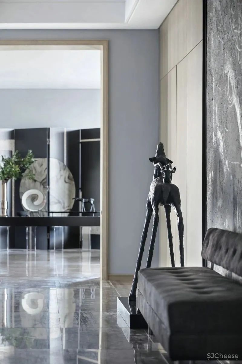 梁志天作品:万科安品园舍别墅,文雅和畅的当代写意 !