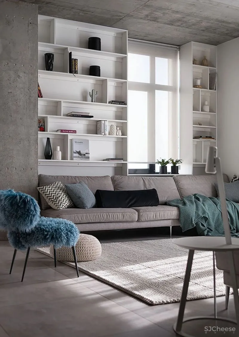 水泥灰 原木,不拘一格的美!