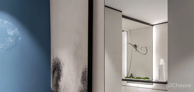 一然美学设计丨401㎡新中式设计，化繁为“简”，纵享悠然！