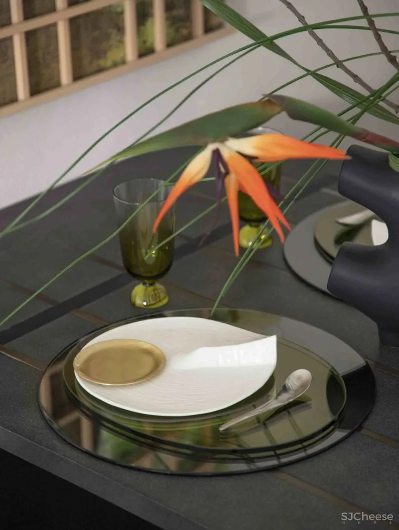 观致设计：水墨韵律 素雅花艺，独有的东方气韵