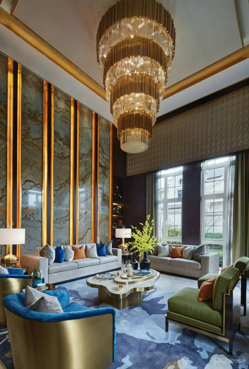 梁志天作品:万科安品园舍别墅,文雅和畅的当代写意 !