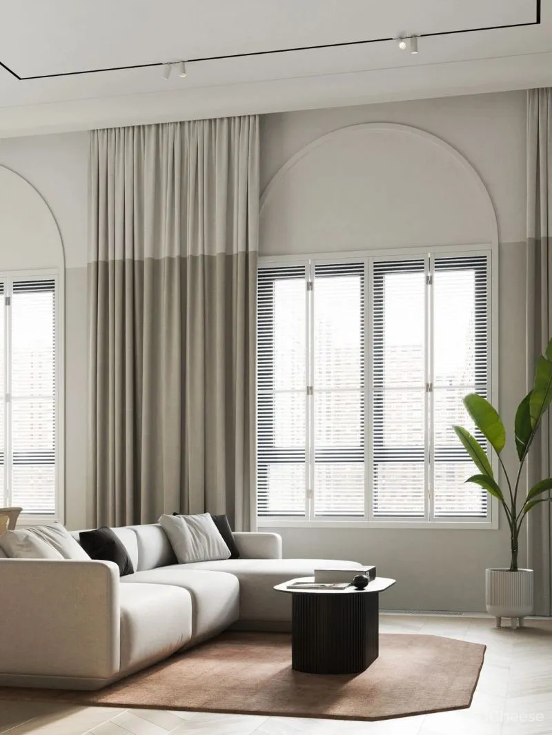 90.2㎡二居室,清新典雅,一种精致的生活姿态!