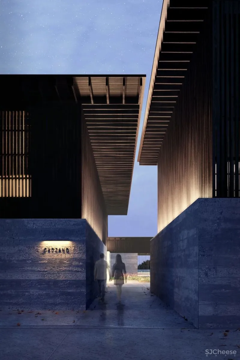 比利时Element Architecten-营造的现代侘寂风