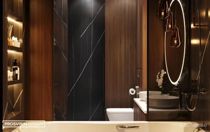 90㎡现代轻奢,营造舒适温暖感!