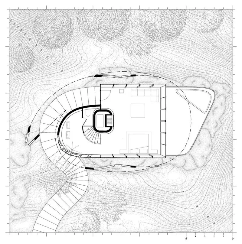 曾师从扎哈,他打造的治愈系山顶度假屋是神仙住的地方