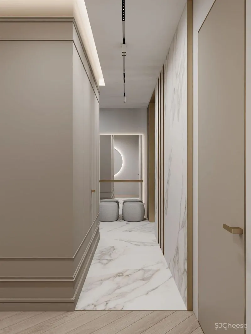 金色白色 大理石,这搭配,高级感上天了!