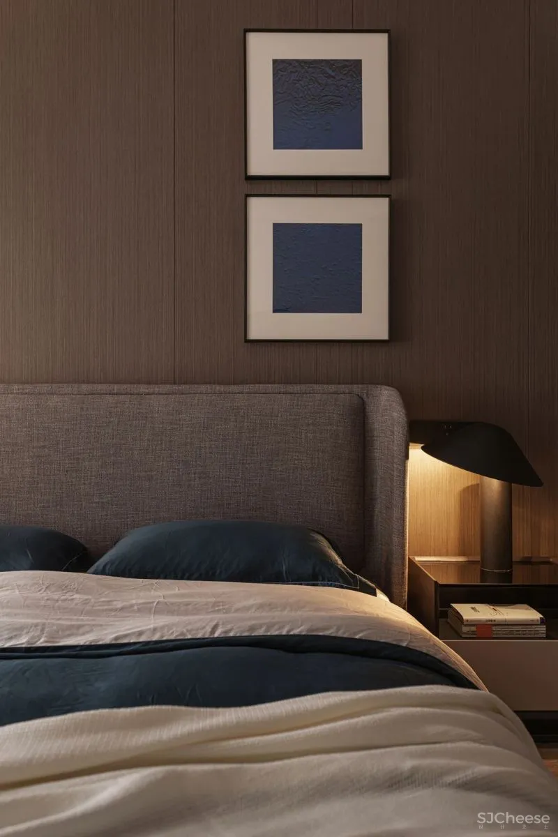 135㎡简约风,巧用大地色系,她家优雅又耐看!