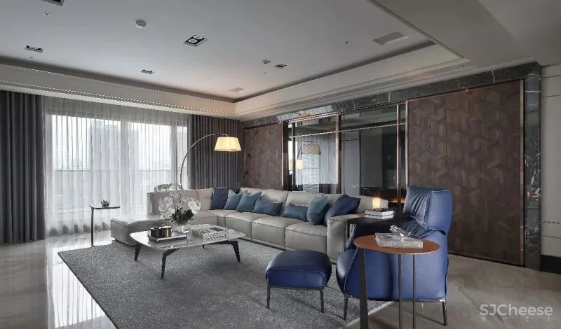 格调大平层设计,古典与现代完美结合!