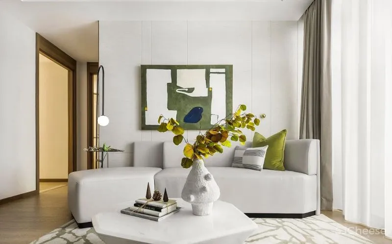 EVD廿象设计:精巧宅居,红绿蓝交迭构建家的理想色!