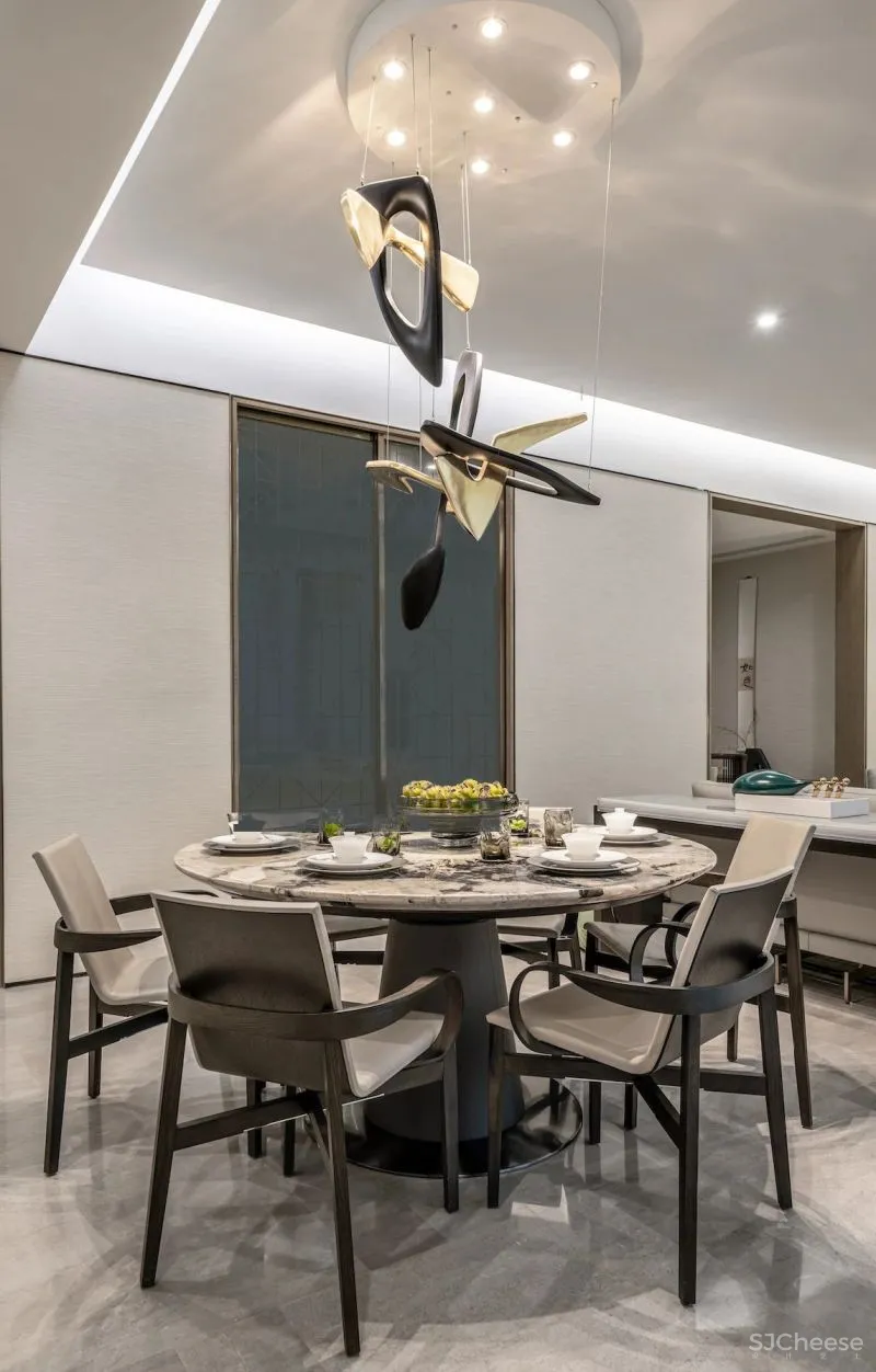 328㎡简璞美居，骨子里的淡雅中式风！